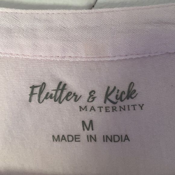 FLUTTER & KICK Tunic, Long Sleeve, 100%Cotton. Size M - Picture 3 of 10